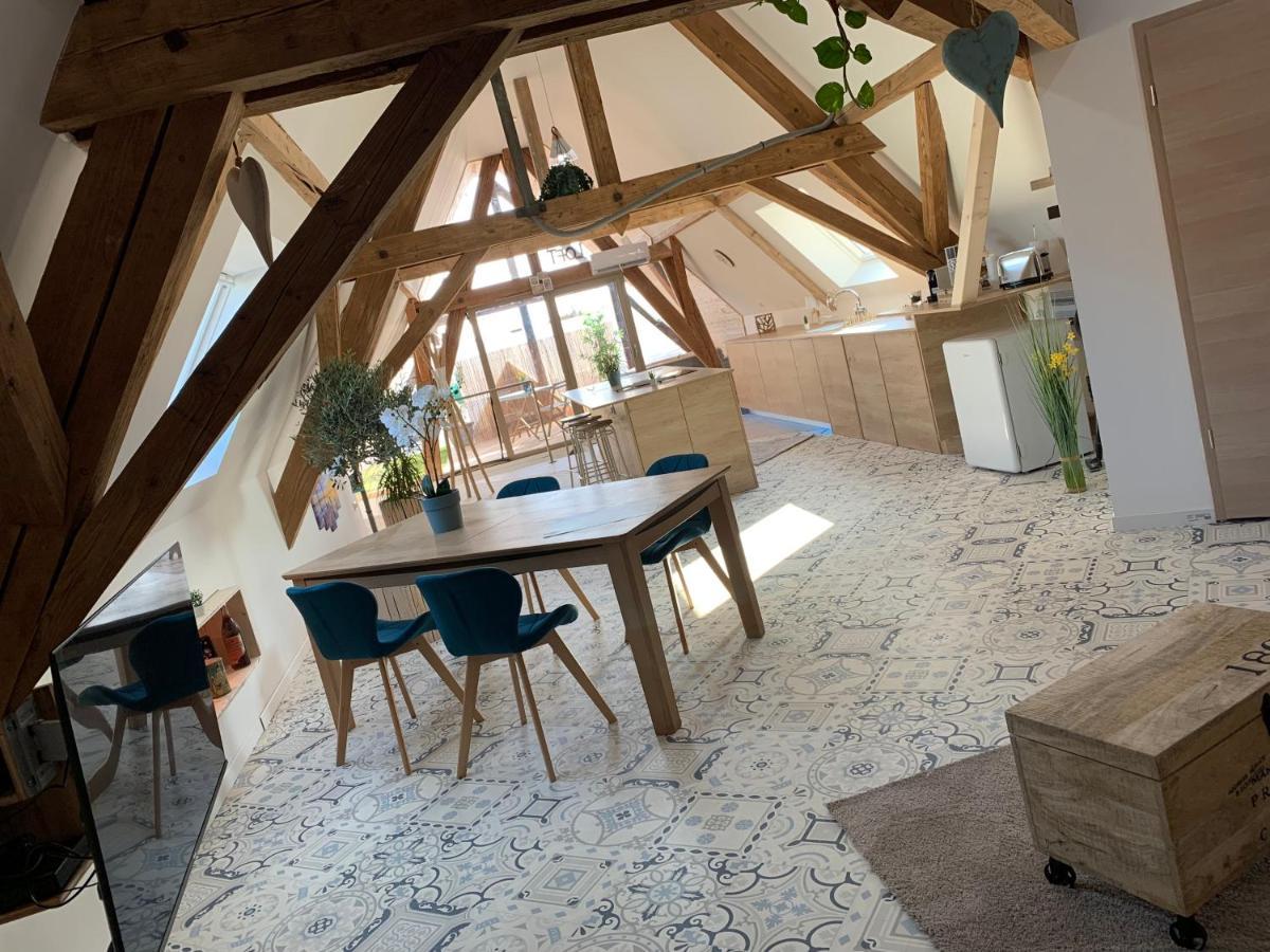Nid De Cigogne Apartment Illhaeusern Bagian luar foto